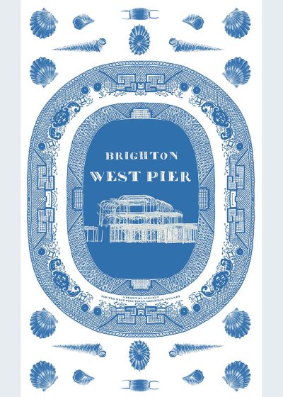 West Pier Tea Towel